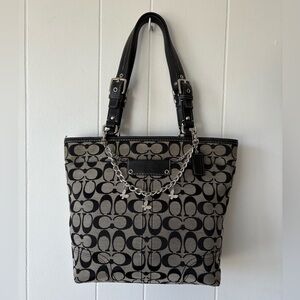 Coach Signature Hadley Tote Bag
